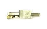 Book of Mormon Tie Bar - Open Scriptures Design - Gold Color