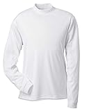 adidas A104 Men's ClimaLite Tech Long-Sleeve Mock Neck