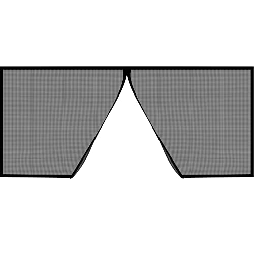 VEVOR Garage Door Screen, 18 x 7 ft for 2 Cars, 5.8 lbs HeavyDuty