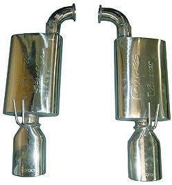 Pypes Performance Exhaust G8 Axle Back Violator Black Co