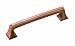 Amerock 1902395 Mulholland 5-1/16 in (128 mm) Center-to-Center Brushed Copper Cabinet Pull
