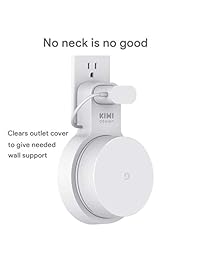 Soporte de pared KIWI compatible con  WiFi Router System, soporte de soporte de salida, accesorios compatibles con  Mesh WiFi Routers de repuesto y Beacons 3 paquete de