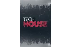 Tech House EDM Journal #2: Electronic Music Journal Notebook to write in 6x9 - 150 lined pages - Cool Dj Gifts Ideas