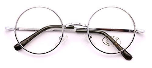 Casual fashion small round circle clear lens eyeglasses…