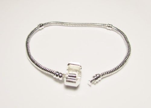 Basic Starter Silver Tone Chain for Charm Beads