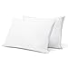 Beckham Hotel Collection Luxury White Down Feather Pillow (2-Pack) - Premium 100% Cotton Shell - King