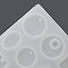 Lychee Water Drop Square Round Rectangle Silicone Pendant Mold DIY Jewelry Making Mould Tool