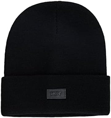 Champion Ribbed Cuffed Beanie, Black at Amazon Men's Clothing store