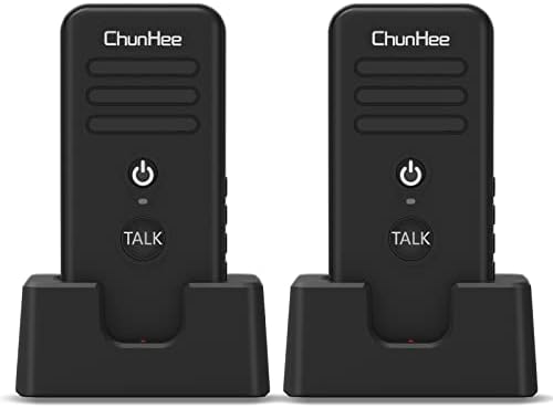 ChunHee Wireless Home Intercom System for Elderly, 1/2 Mile Intercom ...