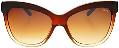'Lucy' Designer Premium Cat Eye Chestnut Sunglasses by Freyrs