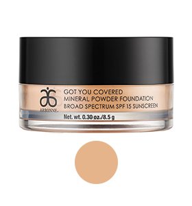 Arbonne, Got You Covered Mineral Powder Foundation Broad Spectrum SPF 15 Sunscreen, Natural, 6618 Arbonne, Got You Covered Mineral Powder Foundation Broad Spectrum SPF 15 Sunscreen, Natural, 6618