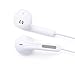 2PACK Premium Earbuds Earphones For iPod iPhone, In-Ear Headphones For Apple iPhone 6s/6/6plus,iPhone SE/5s/5c/5, iPad /iPod,Stereo Mic&Remote Control(2 pack (white))