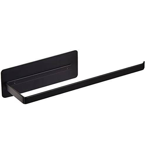 EASTTOWEST Magnetic Paper Towel Holder,Black Towel Bar Rack for