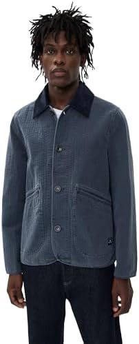 PS Paul Smith Men's Bomber Sports Jacket, Dark Taupe, Small at