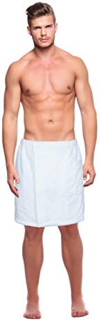 Silken Textile Women’s Waffle Shower Spa Wrap | Adjustable Touch Fastener Closure