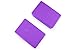 ProsourceFit Foam Yoga Blocks, High Density EVA Yoga Bricks 4”x 6” x 9” (Set of 2)