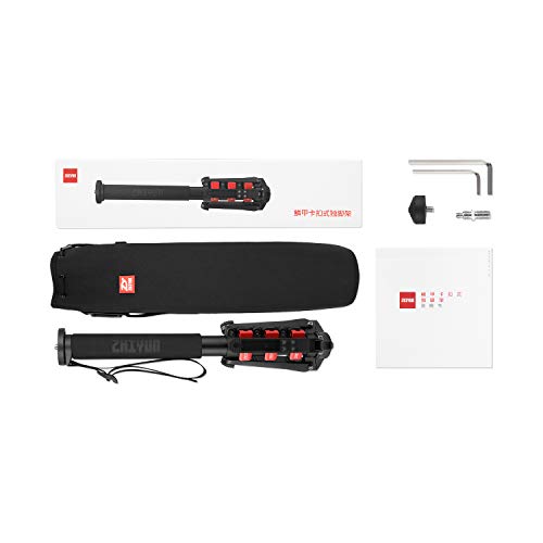 Zhiyun Accessories TransMount Telescopic Monopod with Locking Buckle 1.2M Long for Handheld Gimbal Stabilizer WEEBILL LAB,Crane 3,Crane 2,Crane Plus,Crane V2