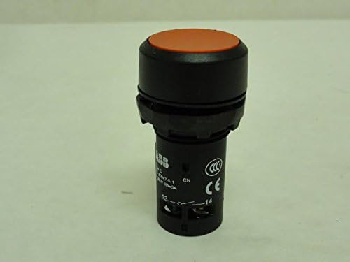 Abb Pushbutton Switch, Spst-No, 1.5A, Screw - CP1-10R-10