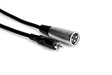 Hosa XRM-105 RCA to XLR3M Unbalanced Interconnect Cable, 5 feet