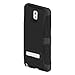 Seidio DILEX Extended Case with Metal Kickstand for Samsung Galaxy Note 3 (Needs Seidio Innocell 4800mAh Extended Battery Installed) - Retail Packaging - Black