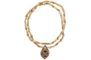 Generic Shri Radha Naam Tulsi Kanthi Mala Original Tulsi Mala (Thick Beads) Tulsi Kanthi Ladoo Gopal Ji's Favourite tulsee Ma