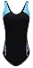 EBMORE Womens One Piece Swimsuit Bathing Suit Chlorine Resistant Athletic Sport Training Exercise