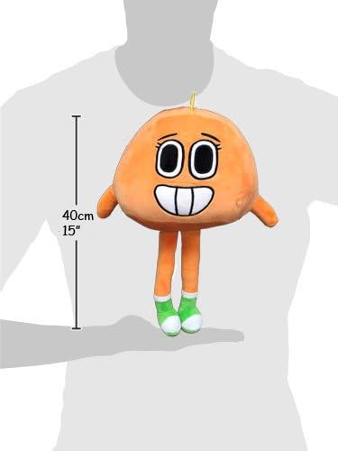 The Amazing World of GUMBALL - Plush toy Darwin orange character (15"/40cm) - Quality Super Soft -naranja - Image 3