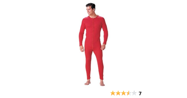 red thermal long johns