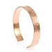 10mm Wide Hammered Copper Cuff Bracelet By John Brana Handmade Jewelry 100% Uncoated Solid Copper Cuff