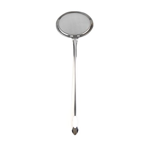 Stainless Steel Colander Filter Oil Spoon Fine Mesh Colander Sifter Sieve Kitchen Vegetable Strainer Clip Cooking Tools