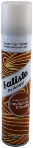 Batiste Shampoo Dry Medium Brunette 6.73 Ounce (199Ml) (6 Pack)