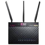 T-Mobile (AC-1900) By ASUS Wireless-AC1900 Dual-Band Gigabit Router, AiProtection with Trend Micro for Complete Network Security