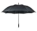 LifeTek New Yorker Large Golf Umbrella 54 Inch Automatic Open Full Size Extra Big Stick Umbrellas Windproof Strong Folding Oversize Teflon All Weather Rain Umbrella Sturdy Sports Men Women Black