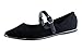 Detachable Shoe Straps - To Hold Loose Heels, Wedges, Flats (Double Clip Black (Flats/Wedges))