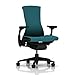 Herman Miller Embody Ergonomic Office Chair | Fully Adjustable Arms and Carpet Casters | Peacock Rhythm