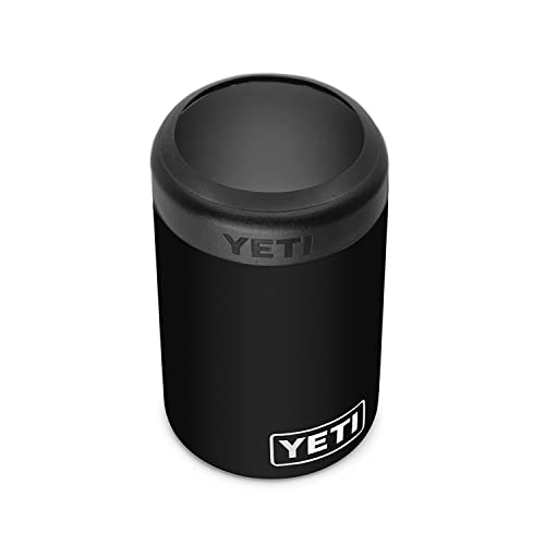 YETI Rambler Colster Dosenisolator für Dosen in Standardgröße, 340 ml, Schwarz (ohne Doseneinsatz)