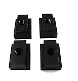 Bolt Dropper Bed Rail Cleat T Slot Nuts for Toyota, (4 Pack), Fits Tacoma & Tundra Bed Deck Rail Accessories & Tie Downs, Fits Screws with 3/8"-16 Thread.