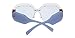 Oversized Sunglasses for Women Semi Rimless Trendy Candy Color Designer Glasses