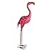YOUKI Metal Pink Flamingos Yard Ornaments Flamingos Outdoor Garden Decoration Flamingo Yard Decor high 25.6 inches