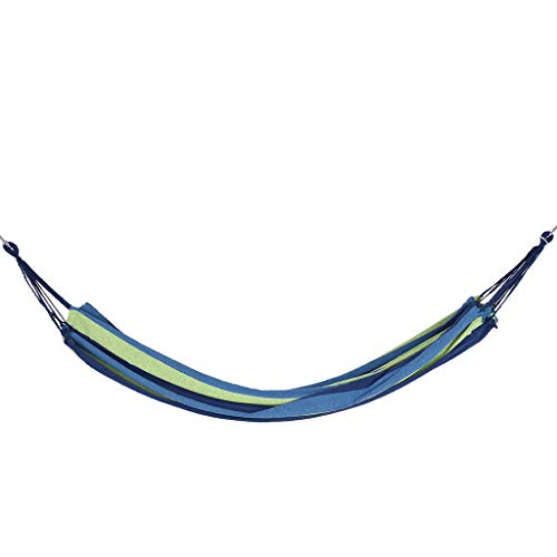 Outdoors Cotton Fabric Canvas Travel Hammocks with Tree Ropes 330lbs Ultralight Camping Hammock Portable Beach Swing Bed with Hardwood Spreader Bar Tree Hanging Suspended Outdoor Indoor Bed - Thumbnail 4