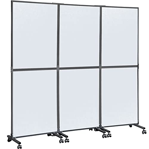 VEVOR Acoustic Room Divider 72"x66" Office Partition Panel 3 Pack