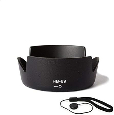 Amazon Kinokoo ニコン Nikon D30 D3300 D50レンズフード Hb 69 互換品 Af S Dx 16 85mm F 3 5 5 6g Vr Iiレンズ対応 Abs樹脂 レンズフード 通販