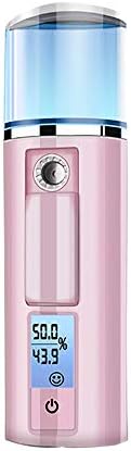 oamore Portable Nano Mist Sprayer Handheld Facial Humidifier Face Steamer Daily moisturizer Mini portable for Strong Deep Moisturizing (Style5)