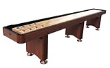 Playcraft Woodbridge Shuffleboard Table, Cherry, 12-Feet