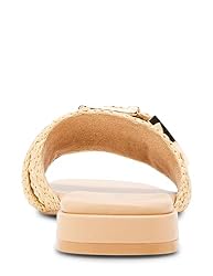 Madden Girl Women's Avaa Flat Sandal, Natural
