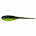 Bobby Garland Baby Shad Crappie Baits-Pack of 18 (2-Inch, Black/Chartreuse) by Bobby Garland