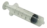60ml Syringe Sterile with Luer Lock Tip - 25 Syringes by Science Purchase (No needle) Individually Sealed