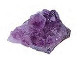 Raw Amethyst Rock Small Stone Geode Cut 2 Inch w Info Card