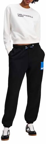 KARL LAGERFELD JEANS Damen Relaxed Sweatpant Schwarz XS
