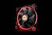 Thermaltake Ring 14 High Static Pressure 140mm Circular Ring Case/Radiator Fan with Anti-Vibration Mounting System Cooling CL-F039-PL14RE-A Red